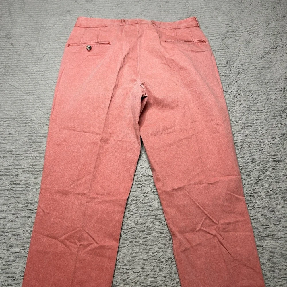 Murrays Toggery Shop Men's 33 Nantucket Red Chino Twill Pant UNHEMMED NWOT